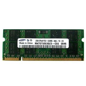 Samsung memoria RAM 2GB DDR2 M470T5663QZ3-CE6 Notebooks/ laptops