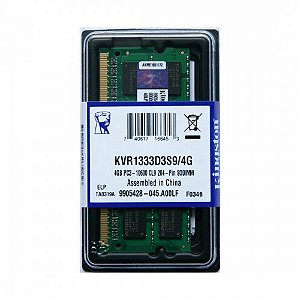 Memoria Nootebok DDR3 KRV1333D3S9/4G