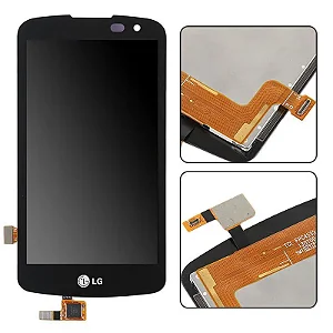 Tela com display e aro LG K3