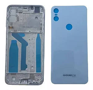 Carcaça Motorola Moto One branco