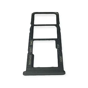 Gaveta chip Samsung Galaxy A12 Preto