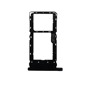 Gaveta para chip Motorola Moto G8 Play Preto