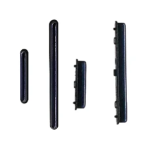Acabamento botão power Samsung Galaxy A31 Preto