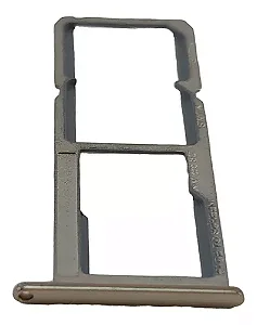Gaveta de chip Motorola Moto G6 Play Gold/cinza