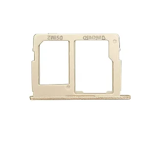 Gaveta chip secundaria / gaveta cartão SD Samsung Galaxy J7 Prime Bege
