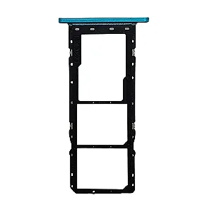 Gaveta chip Motorola Moto G8 Power Lite Azul