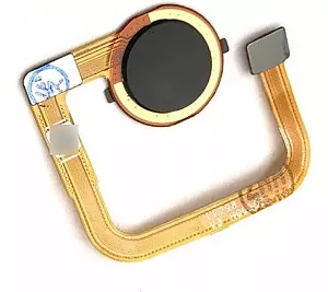 Flat botão impressão digital Xiaomi Redmi Note 9 Preto
