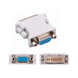 Adaptador Dvi Para Vga Conversão De Vídeo Para Monitores Analógicos Adap-Dvi-Vga