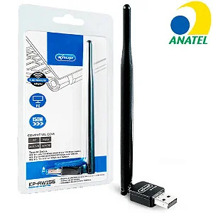 Adaptador Wifi Para Pc Usb Wireless Knup Kp-Aw156 13590