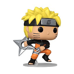 Boneco Funko Pop! Naruto Shippuden - Naruto Uzumaki Shuriken Com Chase