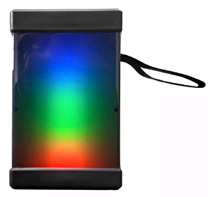 Caixa De Som Bluetooth Rgb Com Efeitos De Iluminação Al-2280