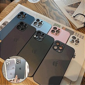 Capinha Ag-Glass Vidro Fosca Para Iphone 12