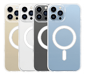 Capinha Clear Case Magsafe / Magnetic Para Iphone 13 Pro Max