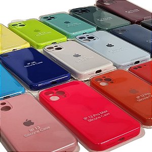 Capinha Com Veludo Camera Fechada Para Iphone Xr