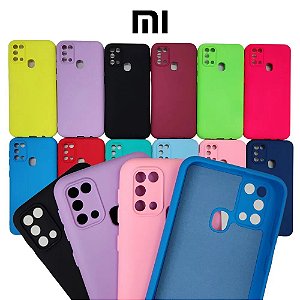 Capinha Emborrachada Com Saquinho Para Poco X6 Pro