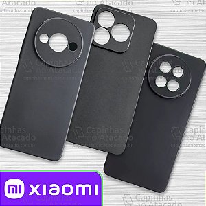 Capinha Preta Com Saquinho Para Xiaomi Poco F4 Gt