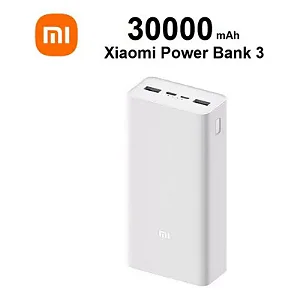 Carregador Bateria Externa Power Bank Xiaomi Original 30.000Mah Charge Power 3 Pb3018Zm