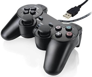 Controle Dualshock Para Pc Com Conexão Usb Alta Precisão Fr-202 Mex-03