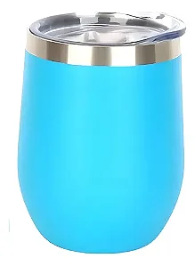 Copo Cuia Térmico Stanley Azul Claro 360Ml Beer Pint Em Aço Inox Com Tampa