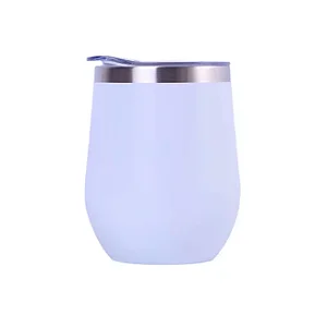 Copo Cuia Térmico Stanley Branco 360Ml Beer Pint Em Aço Inox Com Tampa