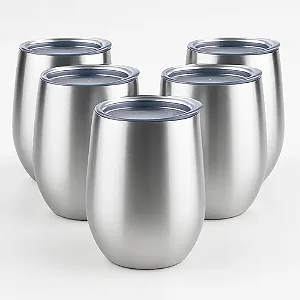 Copo Cuia Térmico Stanley Prata 360Ml Beer Pint Em Aço Inox Com Tampa