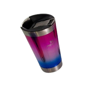 Copo Térmico Beer Pint Metalico Multi Cores 17Oz 502Ml Aço Inox, Abridor