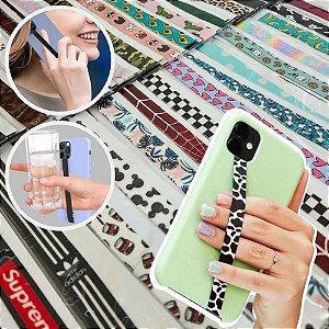 Fita Salva Celular Com Presilha Reforçada Diversas Cores