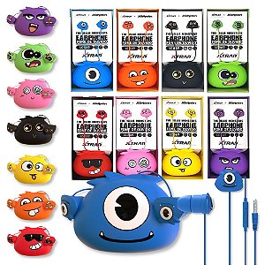 Fone Com Fio Xtrad Lc869 The Jelliemons Com Estampa Divertida E Boa Qualidade