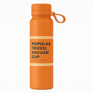 Garrafa Térmica Stanley Beer Pint Em Aço Inoxidável Com Tampa Warm 750Ml Laranja