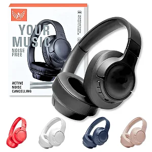 Headphone Bluetooth Altomex Bm750 Your Music Com Áudio Imersivo Nude