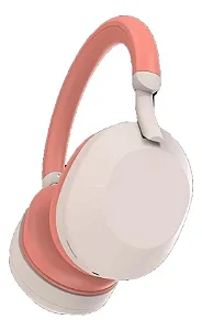 Headphone Bluetooth Altomex Bm755 Com Áudio Limpo E Design Moderno Rosa
