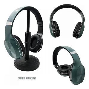Headphone Estéreo Altomex Bm759 Com Bluetooth E Graves Reforçados Azul