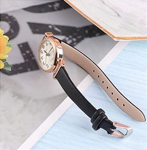 Mini Relógio Redondo Cores Sortidas Design Compacto Rel-Redo