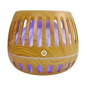Mini Umidificador De Ambiente Usb Design Compacto Onistek On-Um634 Amadeirado