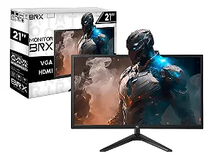 Monitor Gamer BRX MBRX21BK 21" Gamer LED Preto
