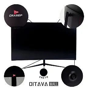 Monitor Gaming Series Tela Led Curva 27'' 100hz 1ms Full Hd Preto
