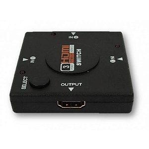 Hub Switch Hdmi 3 Em 1 Com Controle Inteligente Hub-Hdmi4P 3D