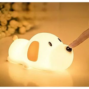 Luminária Led Decorativa Cachorrinho Rgb Com Toque Xtrad Zh-130