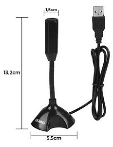 Microfone De Mesa - Lelong - le-917