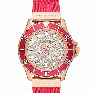 Relógio Feminino De Silicone Resistente Ao Dia A Dia Quartz Fem-Sil