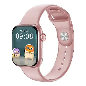 Relógio Smartwatch Hw9 Mini Com Funções Inteligentes Rosa