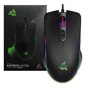 Mouse Gamer RGB para Jogo 4800 dpi Optico Chroma com Luzes Knup - MU008
