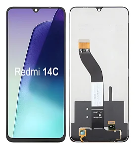 Tela Com Display E Sem Aro Xiaomi Redmi 14C