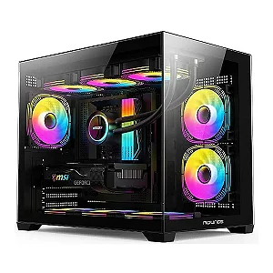 Pc Gamer Cpu Intel I5 3.7ghz Gpu Rx 7600 Ram 16gb Ssd 480gb Fonte 500w