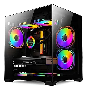 Pc Gamer Cpu Intel I5 3.7ghz Gpu Rx 7600 Ram 16gb Ssd 480gb Fonte 500w