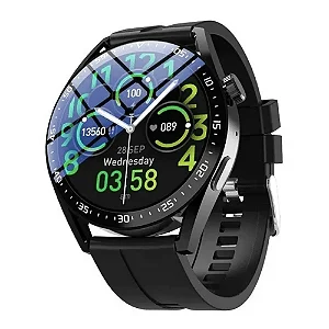 Relógio Smartwatch HW28 Wearfit pro NFC Preto