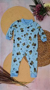 Macacão Manga Longa Masculino Dogs