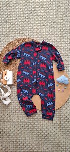 Macacão Manga Longa Bat