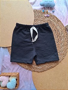Shorts Moletinho Preto