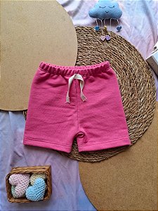 Shorts Moletinho Pink
